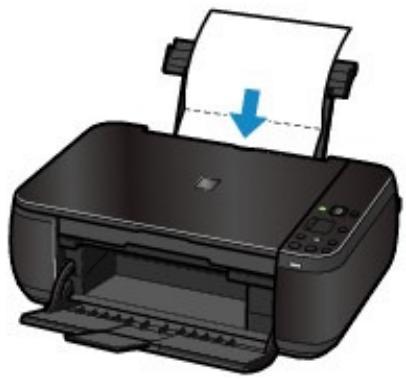 CANON PIXMA MP495 - Vous devez préparer : une feuille de papier ordinaire de format A4 ou Lettre\* - 1