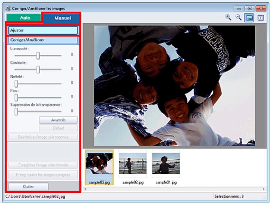 CANON PIXMA MP495 - Onglet Manuel - 1