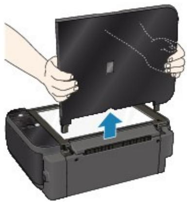 CANON PIXMA MP495 - - Retrait du capot de documents : - 1