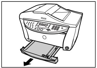 CANON PIXMA MP750 - Chargement du papier dans la cassette - 1
