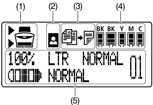 (1) (2) (3) (4) 100% LTR NORMAL 01 COMPR NORMAL (5)