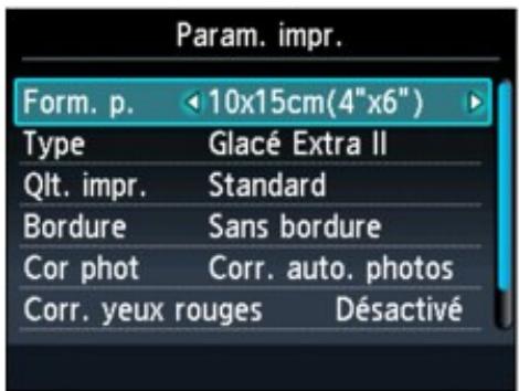 CANON MG5350 - Utilisation des boutons de fonction - 4