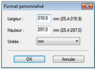 CANON MG5350 - Format de document - 1