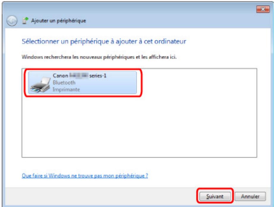 CANON MG5350 - Sous windows 7 ou windows vista : - 1