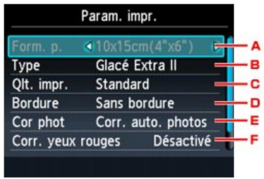 CANON MG5350 - Remarque - 1