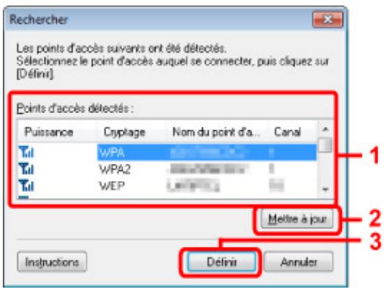 CANON MG5350 - Écran rechercher - 1
