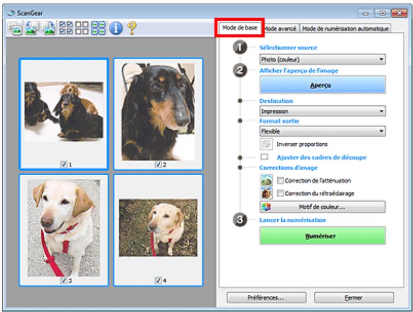 CANON MG5350 - Mode de base - 1