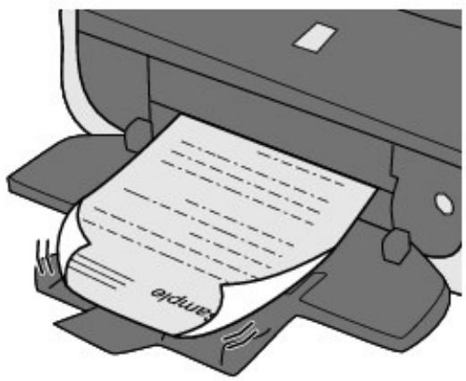 CANON MG5350 - Le papier est gondolé - 1