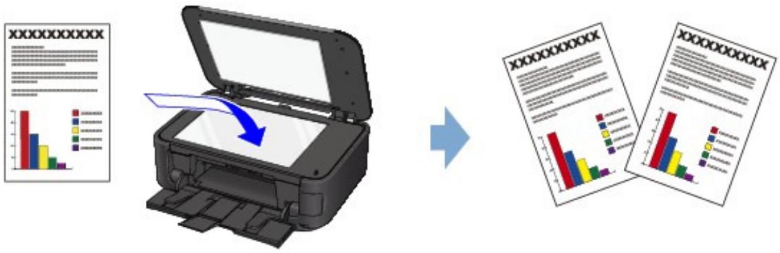 CANON MG5350 - Copie de documents - 1