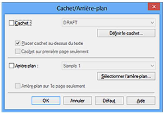 CANON MG5550 - Enregistrement d'un nouvel arrêté-plan - 2