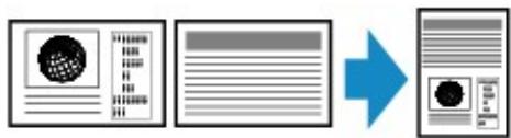 CANON MG5550 - Copie de deux pages sur une seule feuille - 5