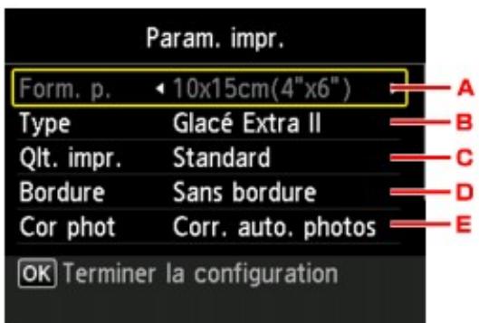 CANON MG5550 - Remarque - 1