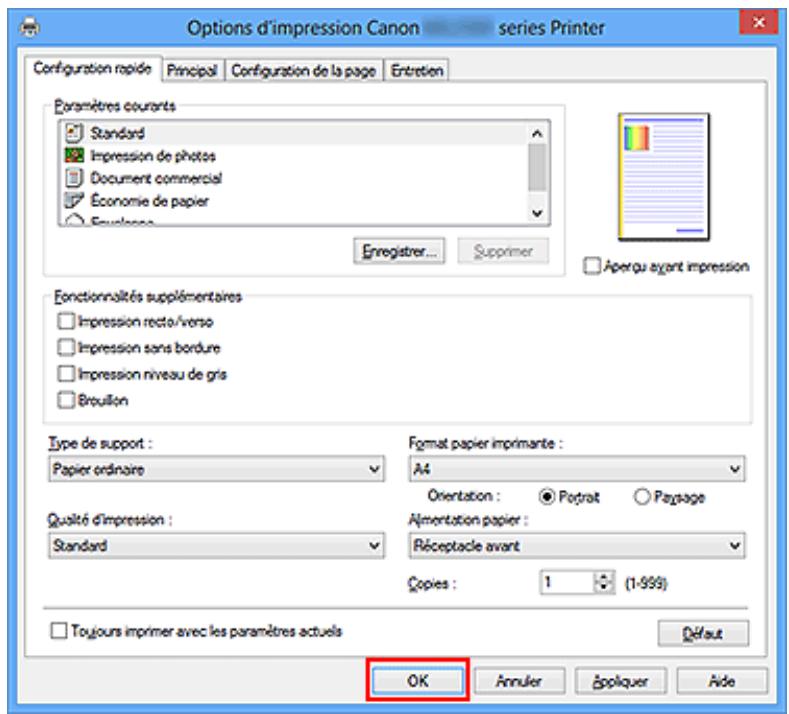 CANON MG5550 - Terminate la configuration. - 1