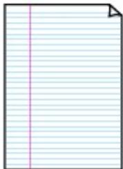 CANON MG5550 - - Papier bloc-notes - 1