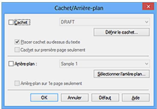 CANON MG5550 - Impression d'un cachet - 2