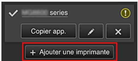CANON PIXMA MG5650 - - Ajouter des imprimantes - 1