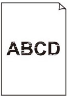 CANON PIXMA MG5650 - Aucun résultat d'impression/L'impression est floue/Les couleurs ne sont pas fidèles/Traces blanches - 1