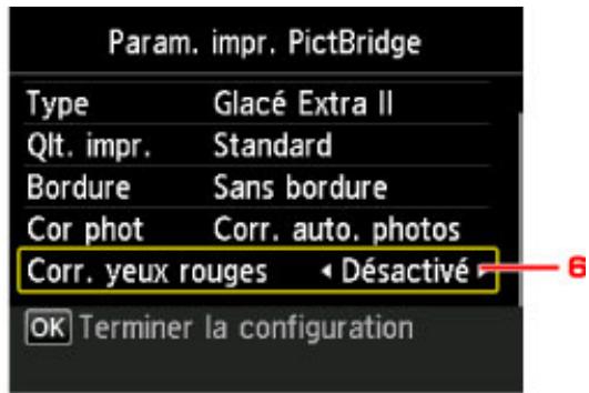 CANON PIXMA MG5650 - Param. impr. PictBridge - 2
