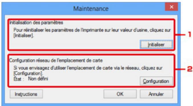 CANON PIXMA MG5650 - Écran Maintenance - 1