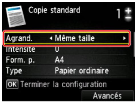 CANON PIXMA MG5650 - Réduction ou agrandissement d'une copie - 1
