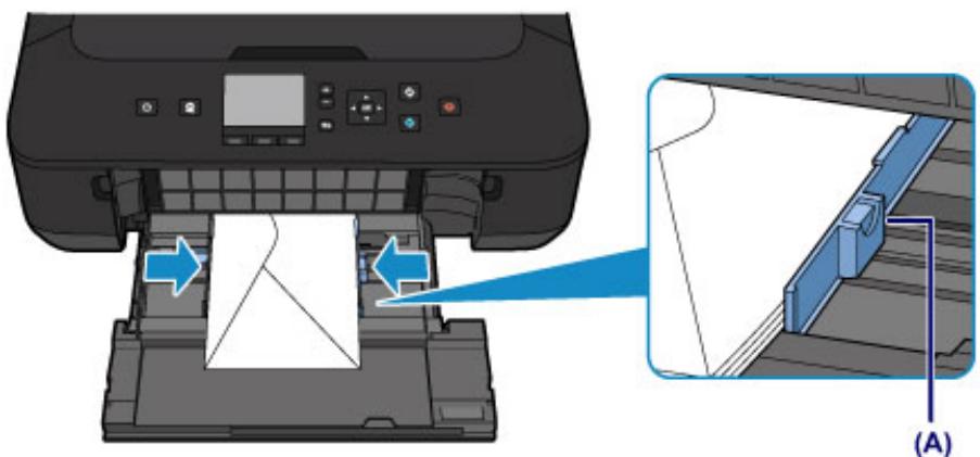 CANON PIXMA MG5650 - Chargez les enveloppes. - 6