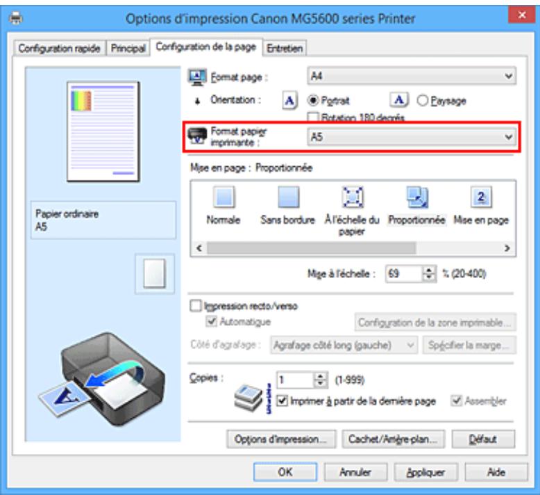 CANON PIXMA MG5650 - Impression proportionnée - 3