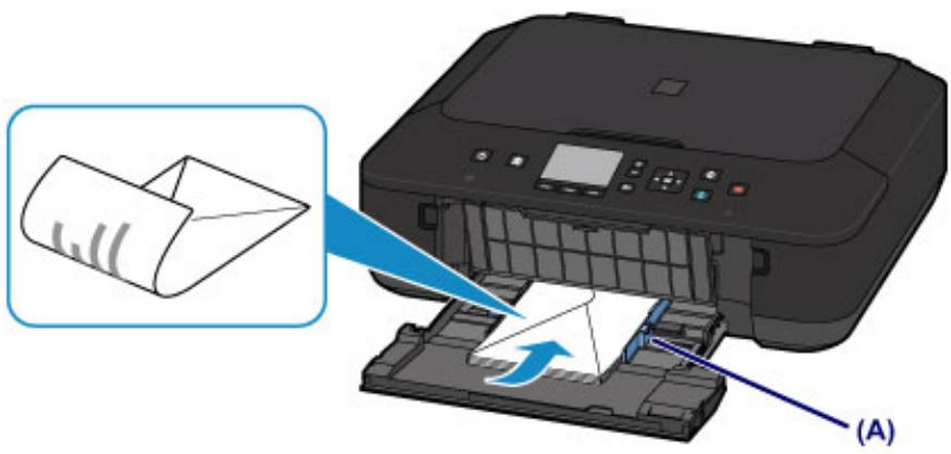 CANON PIXMA MG5650 - Chargez les enveloppes. - 5