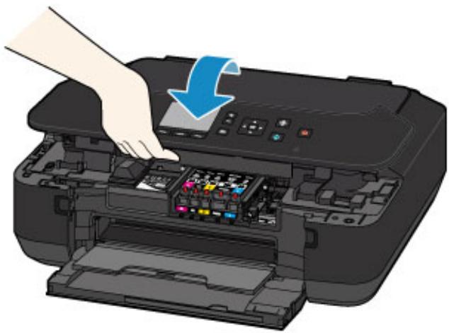 CANON PIXMA MG5650 - Fermez doucement le panneau de contrôle. - 1