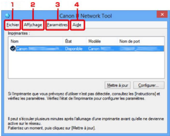 CANON PIXMA MG5650 - Menu Scanon IJ Network Tool - 1