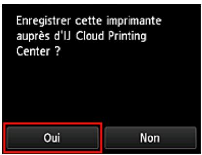 CANON PIXMA MG5650 - Imprimez les informations d'enregistrement depuis l'imprimante - 1