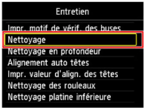 CANON PIXMA MG5650 - Nettoyage de la tête d'impression - 5