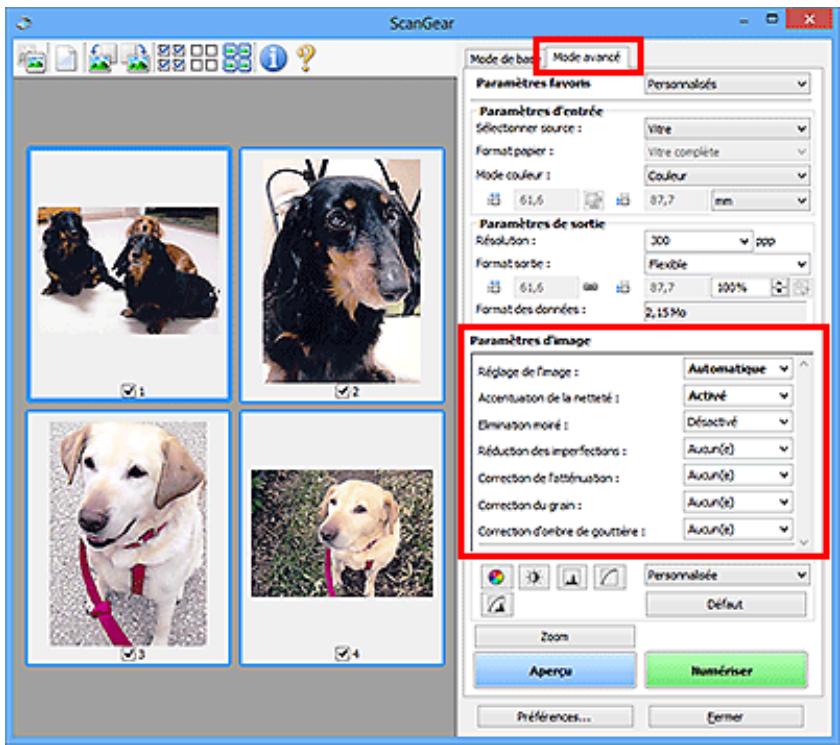 CANON PIXMA MG5650 - Correction des images (Accentuation de la netteté, Réduction des imperfections, Correction de l'atténuation, etc.) - 1