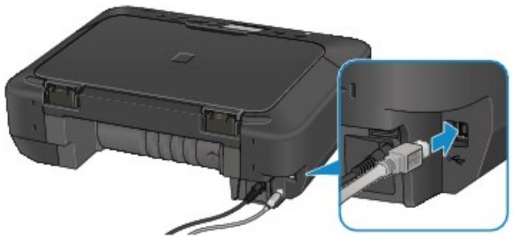 CANON PIXMA MG5650 - Connexion de la Machine à l'ordinateur avec un cable USB - 1