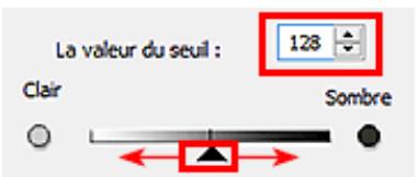 CANON PIXMA MG5650 - Ajustement du seuil - 1