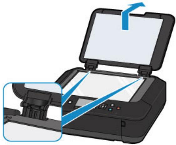 CANON PIXMA MG5650 - Retrait du couvercle du scanner : - 1