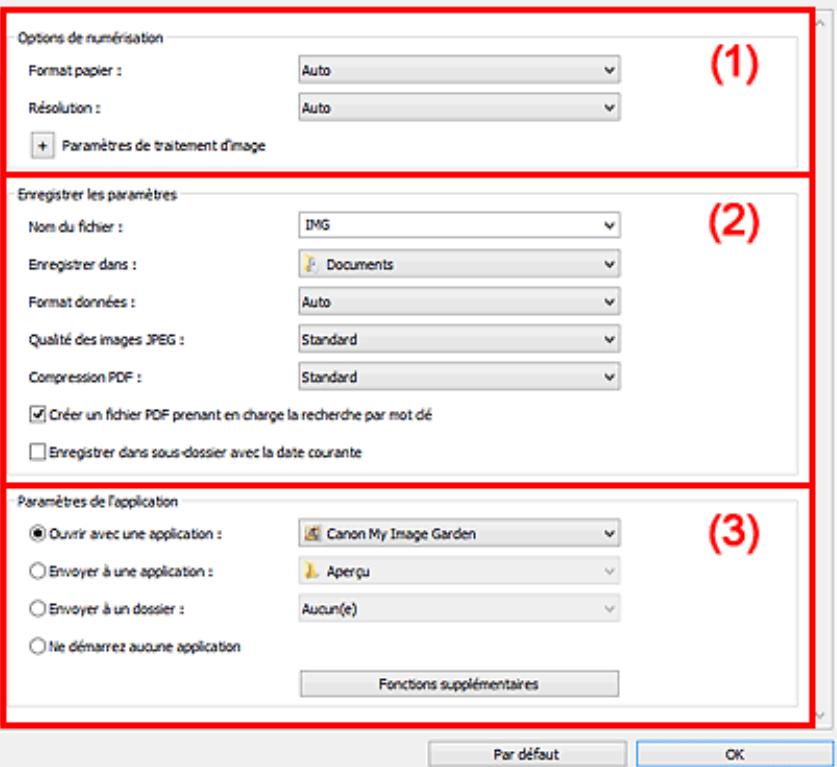 CANON PIXMA MG5650 - Paramétres (Enregistrer sur PC (Auto)) - 2