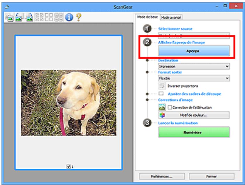 CANON PIXMA MG5650 - Cliquez sur Aperçu. - 1