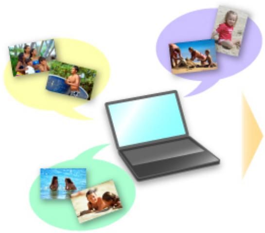 CANON PIXMA MG5650 - Affichage des éléments recommendés dans des diaporamas - 1