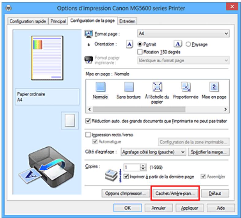 CANON PIXMA MG5650 - Enregistrement d'un nouveau cachet - 1