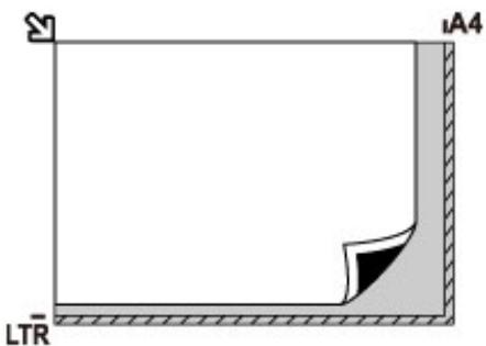 CANON PIXMA MG5650 - Chargement de l'original à aligner sur le repère d'alignement - 1