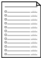 CANON PIXMA MG5650 - - Liste de contrôle - 1