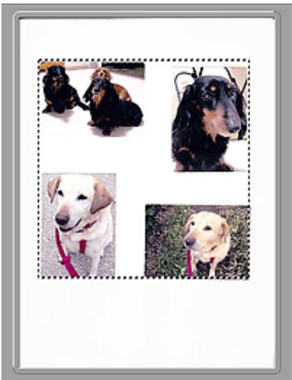 CANON PIXMA MG5650 - Lorsque l'icône (Image entière) est affichée dans la barre d'outils : - 1