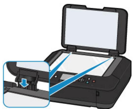 CANON PIXMA MG5650 - Fixation du couvercle du scanner : - 2