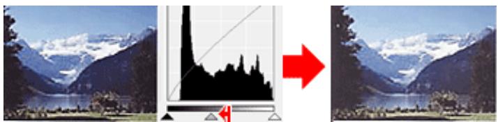 CANON PIXMA MG5650 - Déplacement du curseur Point intermédiaire - 2