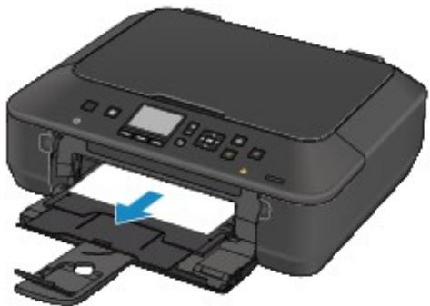CANON PIXMA MG5650 - Retirez doucement le papier. - 1