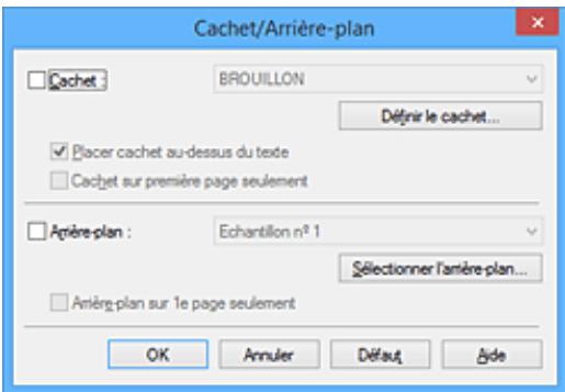 CANON PIXMA MG5650 - Enregistrement d'un nouvel arrêté-plan - 2