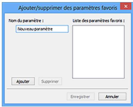 CANON PIXMA MG5650 - Paramètres favoris - 1