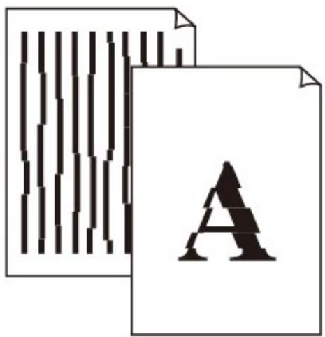 CANON PIXMA MG5650 - Les lignes ne sont pas alignées - 1