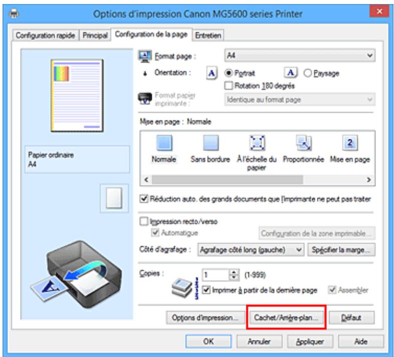 CANON PIXMA MG5650 - Impression d'un cachet - 1