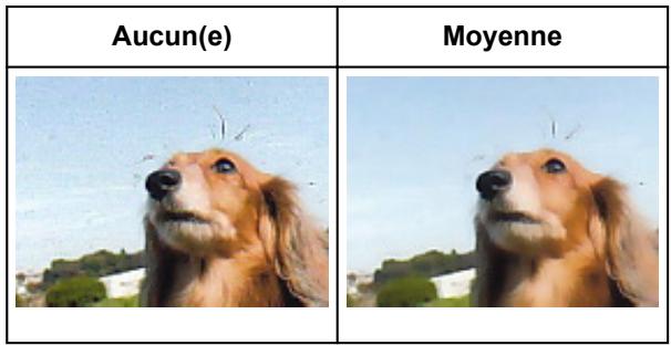 CANON PIXMA MG5650 - Réduction de l'aspect granuleux - 1